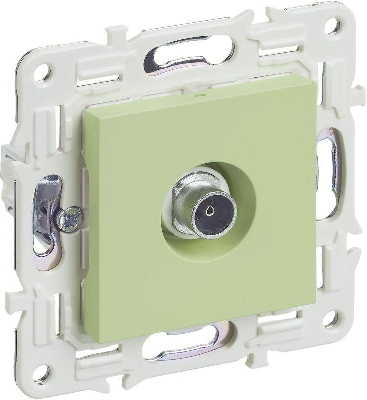 Розетка TV оконечная SKANDY SK-A12G мятный IEK SK-A10-O-K06