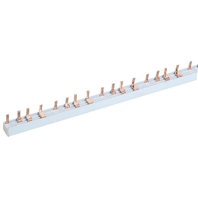 Шина соединительная типа PIN штырь 4Р 63А 1м Rexant 11-2247