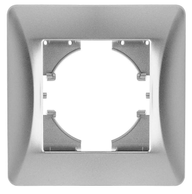 Рамка 1-м Ugra серебр. GUSI С1110-004