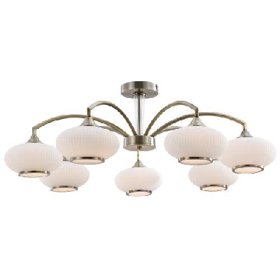 Люстра Avarice 2077-307 7хE27 60Вт классика Rivoli Б0055609