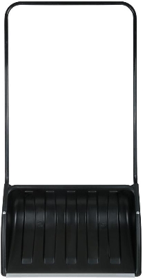 Скрепер для уборки снега пластиковый металлическая ручка 700x465x1360мм КУРС 68135