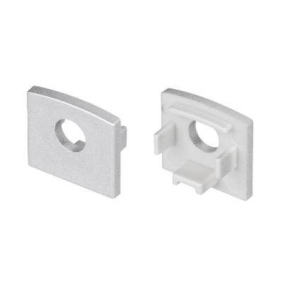 Заглушка LINE-1716 с отверстием пластик (уп.2шт) Arlight 046078