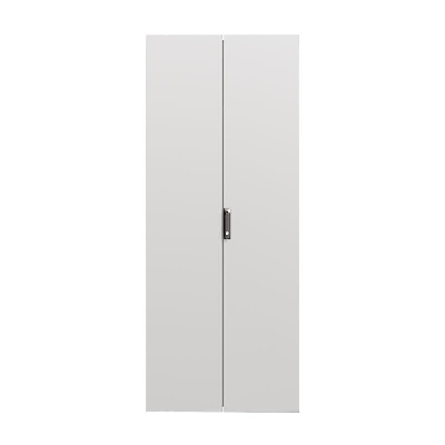 Дверь двойная сплошная IT-CQE 1200х800 RAL7035 DKC RGITCPED1280