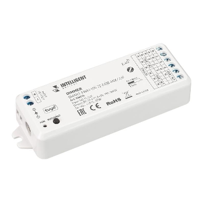 Диммер SMART-PWM-105-72-RGB-MIX-SUF (12-24В 5х3А ZB 2.4G) пластик INTELLIGENT ARLIGHT 036115