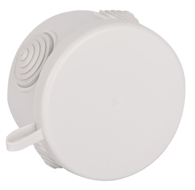 Коробка распаячная для ОП 80х50мм сер. Ruvinil 67025М