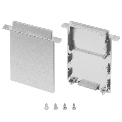 Заглушка SL-LINIA52-3L-F-HIGH глухая пластик (комплект) Arlight 044705