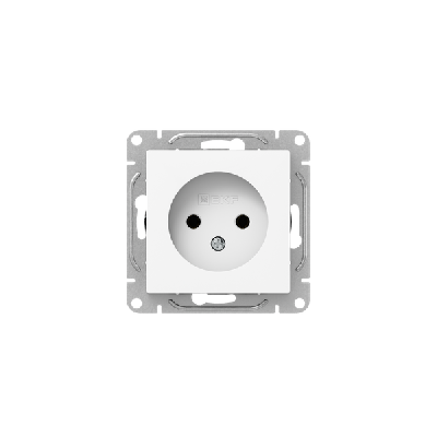 Розетка СП Эпика 16А без заземл. без шторок механизм бел. EKF UP1-SOW-100