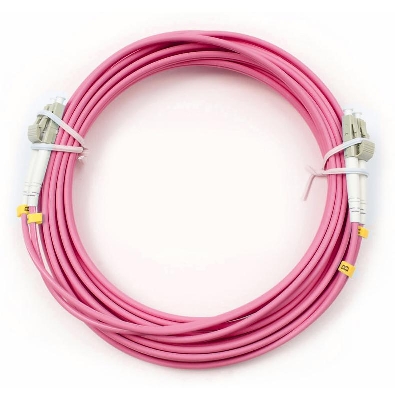 Шнур оптический FOP-50-OM4-LC-LC-5m duplex LC-LC50/125мм OM4 5м LSZH Cabeus 9104c