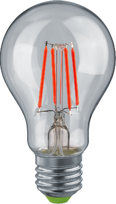 Лампа светодиодная 95 134 NLL-F-A60-5-230-R-E27 для гирлянд БелтЛайт красн. NAVIGATOR 95134