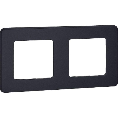 Рамка 2-м Inspiria антрацит IEK 673943