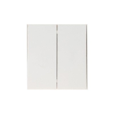 Выключатель для жалюзи 2-кл. СП STRONG MIELE 10А возвратный жемчуж. Kranz KR-78-0711-4