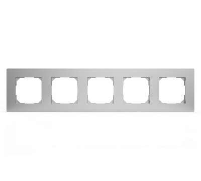 Рамка 5-м Pixel алюм. TOKOV ELECTRIC TKE-PX-RM5-C03