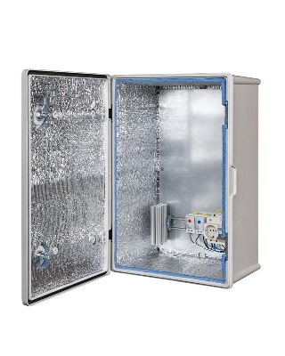 Шкаф монтажный композитный 360х560х250 Пластик-3УТП+ Mastermann 00-01021466