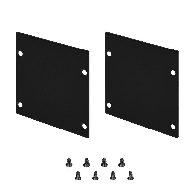 Заглушка LINE-S-5050 BLACK глухая металл (комплект) Arlight 041868