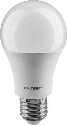 Лампа светодиодная 61 149 OLL-A60-15-230-2.7K-E27 15Вт грушевидная 2700К тепл. бел. E27 1500лм 176-264В ОНЛАЙТ 61149