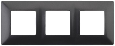 Рамка 3-м 14-5003-05 Elegance антрацит ЭРА Б0034397