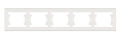 Рамка 5-м Manolya горизонт. бел. Makel 41001705