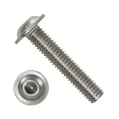 Винт с полукруглой головкой М6х50 DIN 7985 оцинк. (уп.6шт) Tech-Krep/Zitar 112245