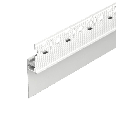 Профиль PLINTUS-FANTOM-H35-2000 WHITE L2000 алюм. Arlight 043666