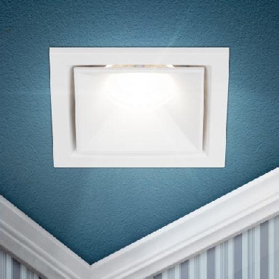 Светильник алюминиевый KL101 WH MR16 GU5.3 встраив. бел. ЭРА Б0055586