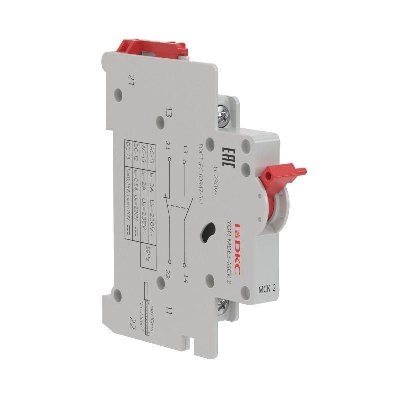 Контакт вспомогательный 1НО+1НЗ YON MD63-MCK2