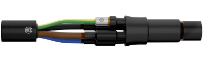 Муфта кабельная соединит. 1кВ HJ2P-01/5x10-25С (5ПСтБ-1-10-25) пластмас. изоляция; с броней; с болтов. соединителями; ППД НИЛЕД 16000371