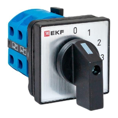 Переключатель кулачковый ПК-1-101 1п 25А "0-1-2-3" IP65 EKF pk-1-101-25-65