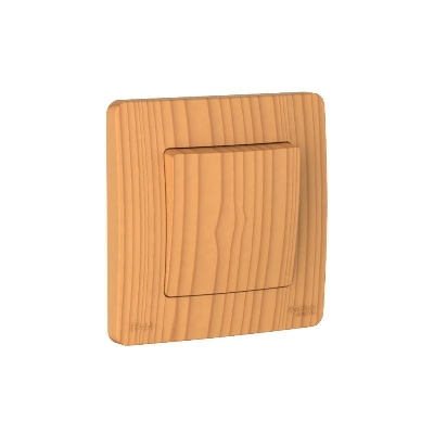 Переключатель 1-кл. СП Blanca 10А IP44 (сх.6) 250В ясень SE BLNVS410605