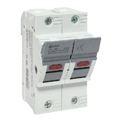 Предохранитель-разъединитель DF 14х51 2п (тип ПВЦ) EKF df142-e