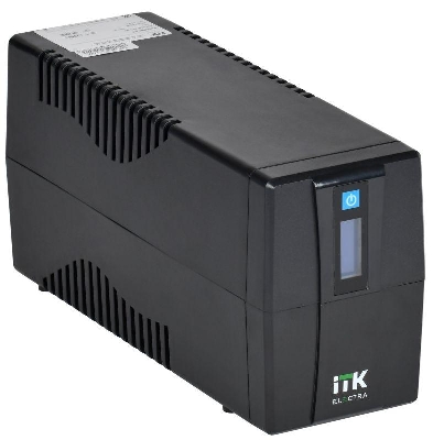 Источник бесперебойного питания ELECTRA ET 600В.А/360Вт с АКБ 1х7А.ч USB Schuko ITK EET-0600VA-1-001-S