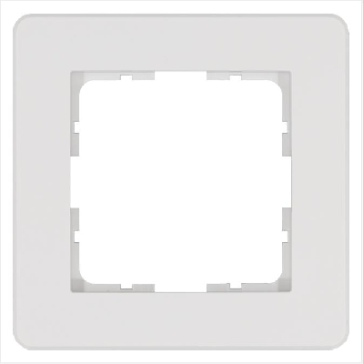 Рамка 1-м G-Flex бел. глянцевый Jasmart G1101W