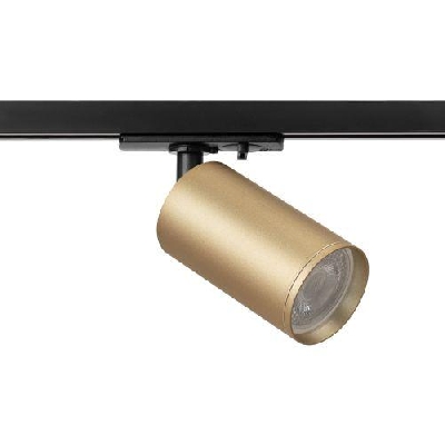 Светильник трековый 1ф TR39-GU10 MG под лампу MR16 золото Эра Б0053312