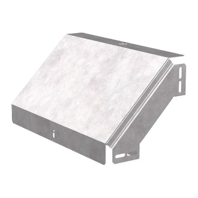 Угол вертикальный внешний 90град. 400х80 с крышкой стандарт Промрукав PR16.0584