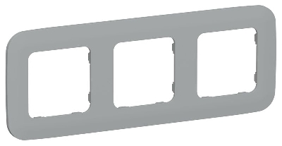 Рамка 3-м СП FLITE РУ-3-А-ФлС сер. IEK FI-M32-31-20-K03