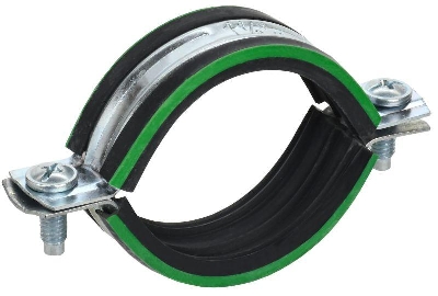 Скоба двухкомпонентная с резин. уплотн. d32-35мм метал. ELASTA IEK ET-MP40D-SK-032-02-090