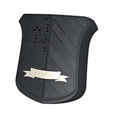 Звонок проводной Готик электрон. гонг 220В 80-90дБА черн./серебр. МОНОМАХ ГС-04