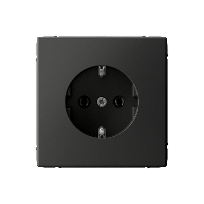 Розетка ArtGallery 16А с заземл. быстрозажим. клем. механизм базальт SE GAL001443S