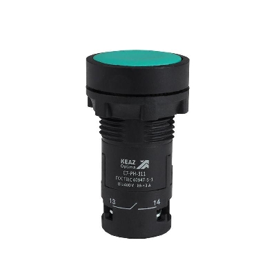 Кнопка с фиксацией OptiSignal Compact D22 С7-PH-311 зел. 1НО+1НЗ XB7NH35 КЭАЗ 362074