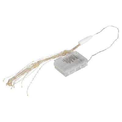 Светильник светодиодный новогодний "Салют" 90LED тепл. бел. 2хAA подвесной ENIS-90W Эра Б0060541