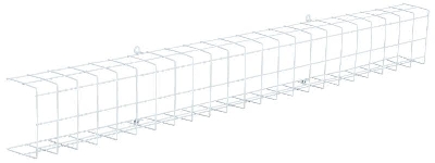 Решетка защитная для светильников ДСП 1300мм бел. IEK LT-DSP0D-R-1300-K01
