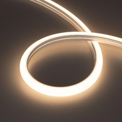 Лента светодиодная MOONLIGHT-TOP-A144-16x15mm 24V Warm 3500К 9.6Вт/м IP65 2835 wire x1 герметичная (уп.5м) Arlight 038604