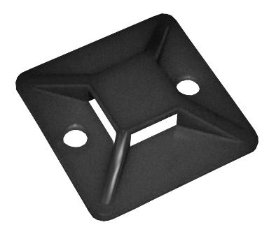 Площадка самоклеящаяся под хомуты PCP-SG 40х40-100BL PA6.6 черн. (уп.100шт) Jazzway 5055162