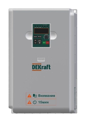 Преобразователь частоты DEKV060 11кВт 380В 3ф с тормозн. модулем DEKraft DEKV060G011T4B