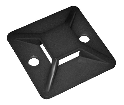 Площадка самоклеящаяся под хомуты PCP-SG 25х25-100BL PA6.6 черн. (уп.100шт) Jazzway 5055124