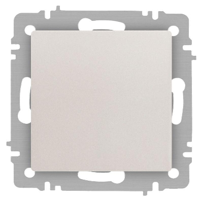 Кнопка Accent 6-109-06 10А-250В IP20 СУ перламутр. Intro Б0063615