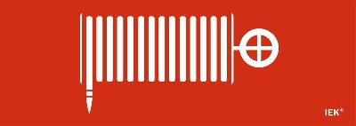 Этикетка самоклеящаяся 280х100мм "Пожарный кран" IEK LPC10-1-28-10-PKRAN