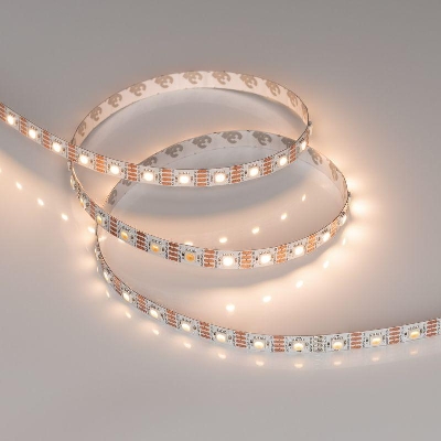 Лента светодиодная SPI-B60-10mm 12V Warm 3000К-PX1-RAM 9.3Вт/м IP20 5060 бегущий огонь (уп.5м) Arlight 037827