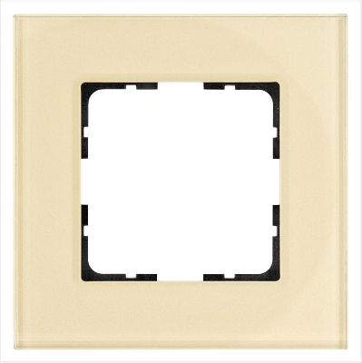 Рамка 1-м G-Glass стекло шампань Champagne Gold Jasmart G1001GG