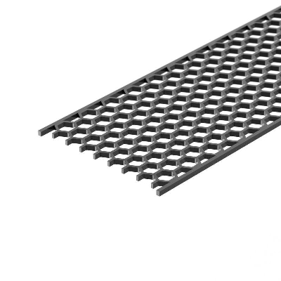 Решетка антибликовая LINE-5075-HONEYCOMB BLACK пластик (комплект) Arlight 044883