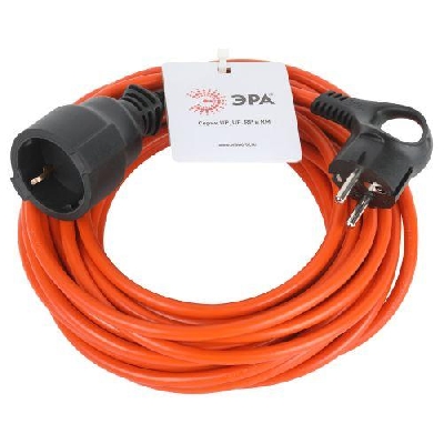 Удлинитель-шнур 1х10м с заземл. UPx-1e-3x1-10m ПВС 3х1 (бухта) Эра Б0048677